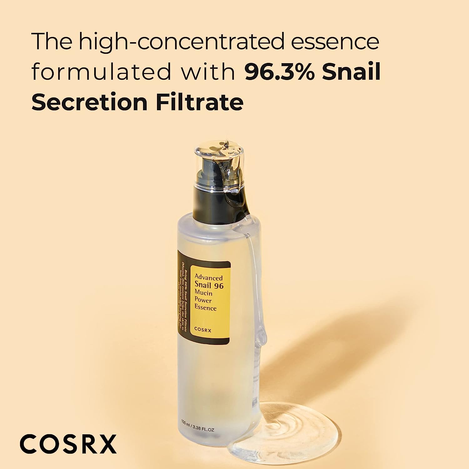 Hydrating Serum for Face with Snail Secretion Filtrate for Dull Skin