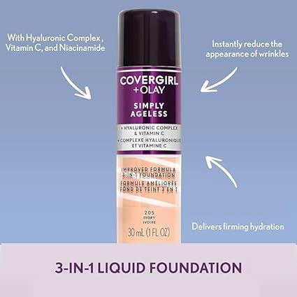 COVERGIRL & Olay Liquid Foundation