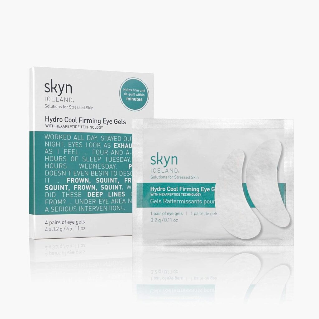 Skyn ICELAND Hydro Cool Firming Eye Gels: Under-Eye Gel Patches