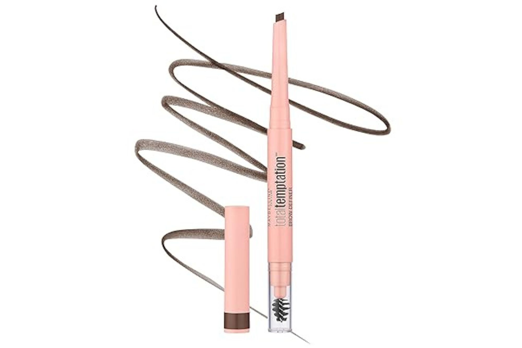 Maybelline Total Temptation Eyebrow Definer Pencil, Medium Brown