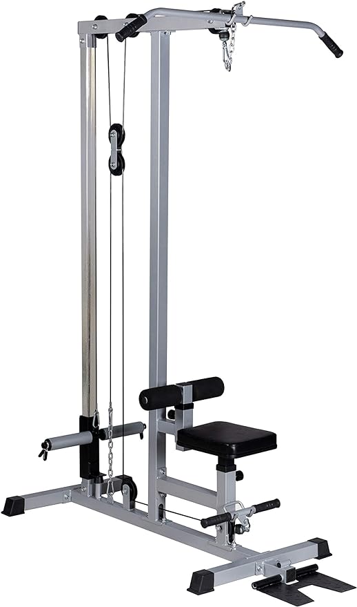 GDLF LAT Pull Down Machine Low Row Cable Fitness Exercise Body Workout