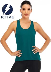 ICTIVE Womens Cross Backless Workout Tops for Women 