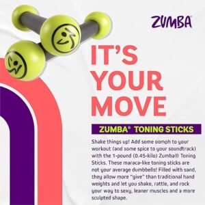 Zumba Toning Sticks, Hand Weights for Women