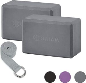 The Gaiam yoga blocks: #1 Best Seller in Yoga Blocks