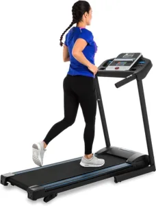 XTERRA Fitness Premium Folding Smart Treadmill for cardio workouts